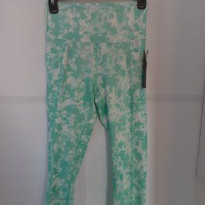 New Bally Total Fitness Activewear Leggings‎ Size Small Comfy Stretchy  Tie Dye